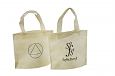 Beige ikke-vevde handlenett med tilpasset logo | Referanser-beige ikke-vevde handlenett Beige ikk