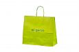 Galleri-Orange Paper Bags with Rope Handles light green paper bags with print 