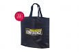 must non woven riidest trkiga kott | Fotogalerii- mustad riidest kotid klientide logodega mustad 